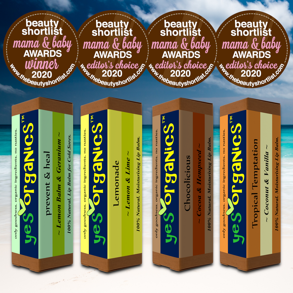 Yes Organics WINS Best Lip Balm & Editor's Choice Awards in Mama & Baby Awards 2020