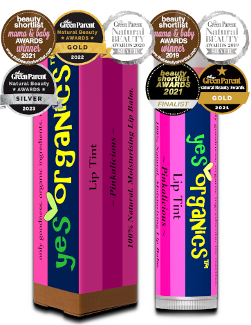 Tinted Lip Balm | Lip Gloss | Natural Lip Tint | Yes Organics | Pinkalicious Lip Balm | Cheek Tint